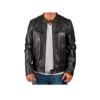 Clarson Men's Leather Jacket | Demastic USA - Demastic