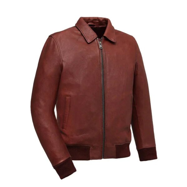 Aviator Men's Leather Jacket | Demastic USA - Demastic