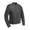 Bert Men's Leather Motorcycle Jacket | Demastic USA - Demastic