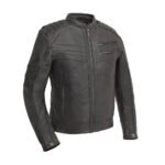 Bert Men's Leather Motorcycle Jacket | Demastic USA - Demastic