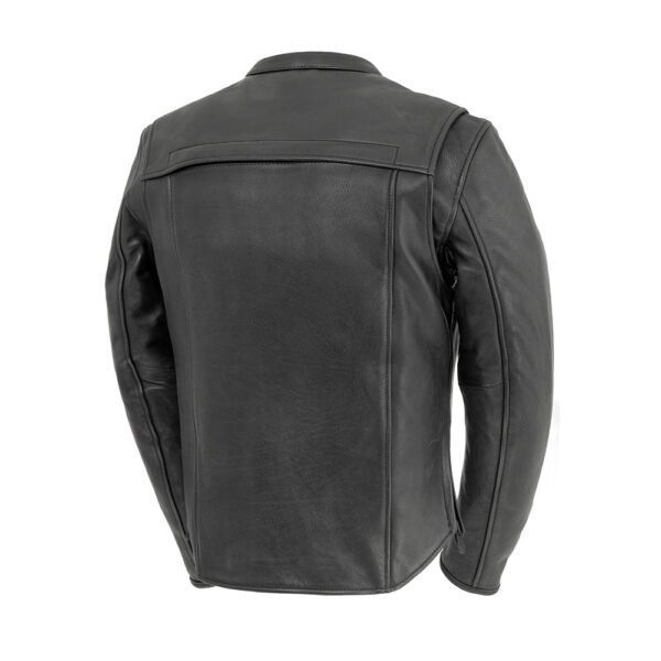Bolt Men's Motorcycle Leather Jacket | Demastic USA - Demastic