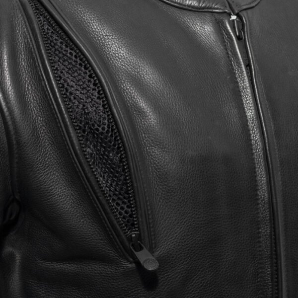 Bolt Men's Motorcycle Leather Jacket | Demastic USA - Demastic