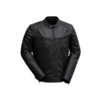 Clarson Men's Leather Jacket | Demastic USA - Demastic