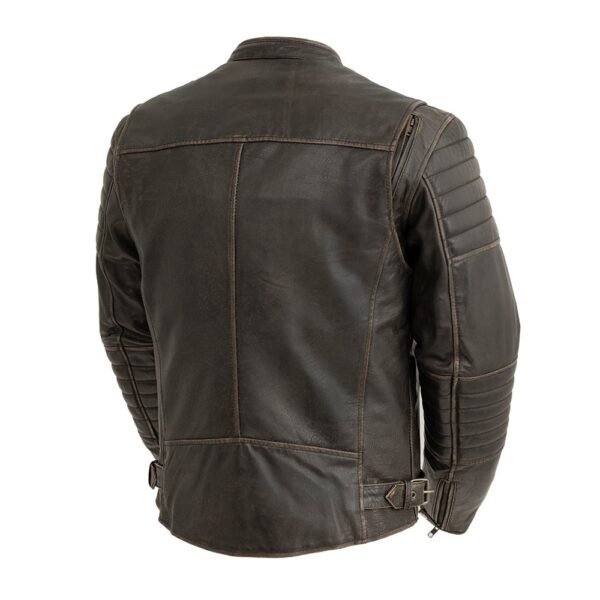 Hendrix Men’s Classic Riding Leather Jacket | Demastic USA - Demastic