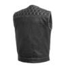 Men Wasp Perforated Motorcycle Vest | Demastic USA - Demastic