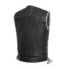 Men's Premium Motorcycle Leather Vest | Demastic USA - Demastic