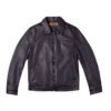 Men's Trucker Style Leather Jacket | Demastic USA - Demastic