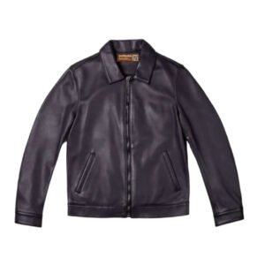 Men's Trucker Style Leather Jacket | Demastic USA - Demastic