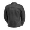 Onyx Men's Motorcycle Leather Jacket | Demastic USA - Demastic