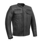 Raptor Men's Motorcycle Leather Jacket | Demastic - Demastic