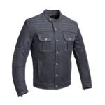 Rex Men's Thunder Denim Motorcycle Jacket | Demastic USA - Demastic