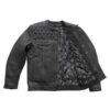 Rudmore Men’s Café Racer Leather Jacket | Demastic USA - Demastic