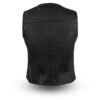 Sierra Women's Motorcycle Leather Vest | Demastic USA - Demastic