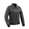 Sophia Women's Moto Bomber Leather Jacket | Demastic USA - Demastic