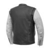 Von Men's Cafe Style Leather Jacket | Demastic USA - Demastic