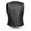 Women's Honey Rider Motorcycle Leather Vest | Demastic USA - Demastic