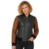 Lilley women's motorcycle leather jacket – DeMastic