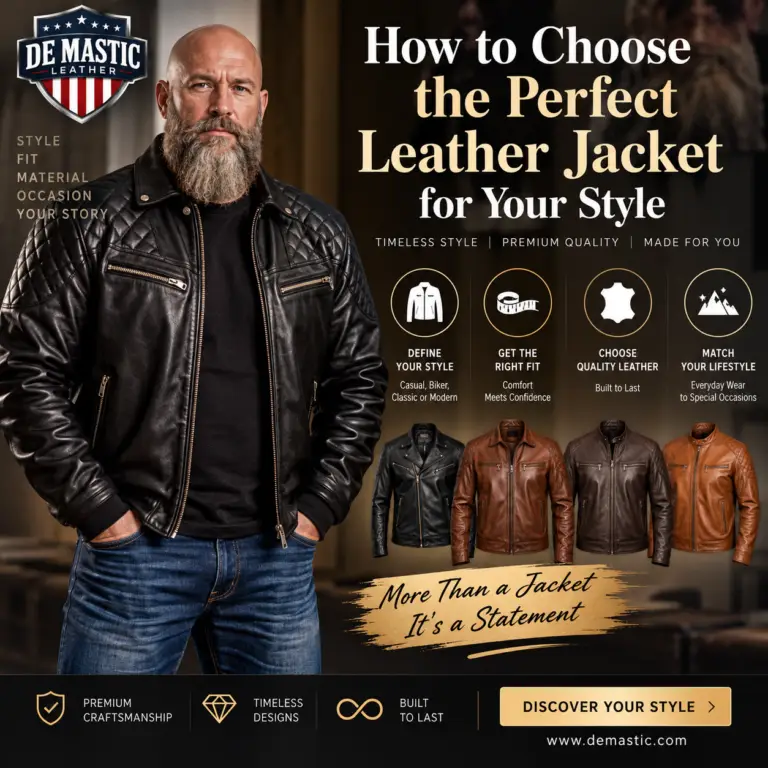 How to Choose the Perfect Leather Jacket for Your Style?